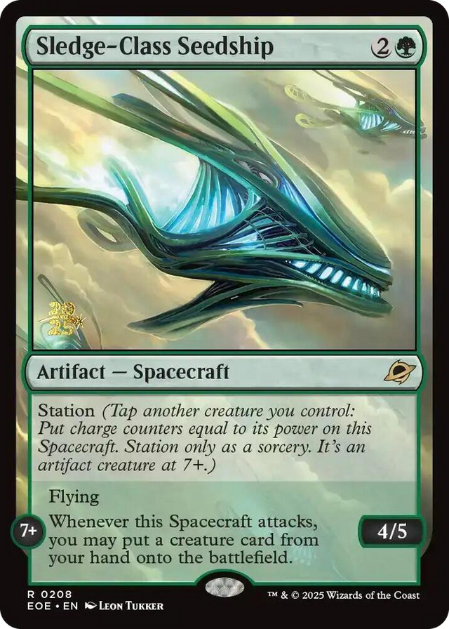 0208 Sledge-Class Seedship R Prerelease Cards