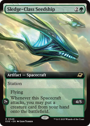 0346 Sledge-Class Seedship (Extended Art) R Edge of Eternities