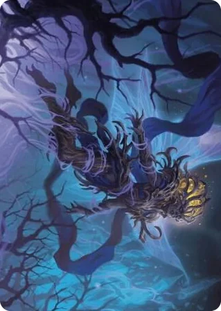 0008 Sleep-Cursed Faerie Art Card S Art Series: Wilds of Eldraine