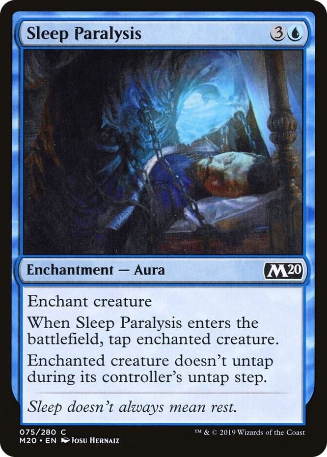 0075 Sleep Paralysis C Core Set 2020