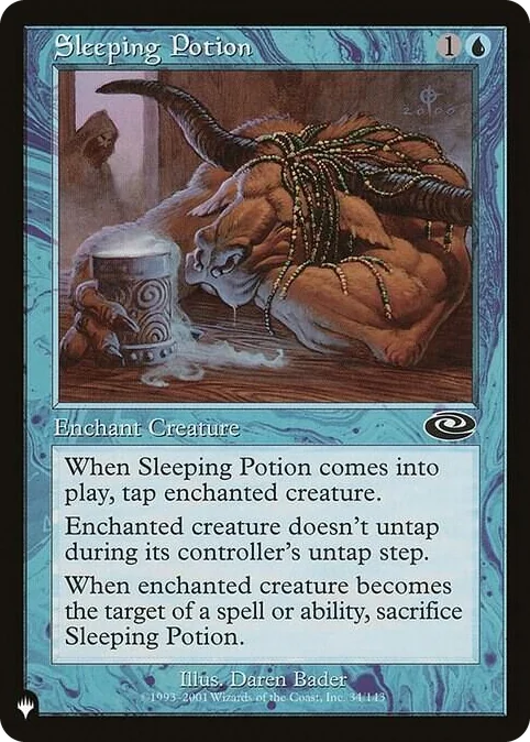0034 Sleeping Potion C The List Reprints