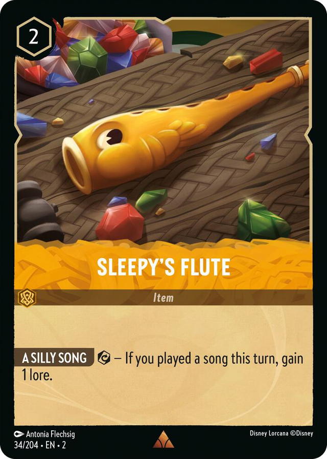 0034 Sleepy's Flute Rare Rise of the Floodborn