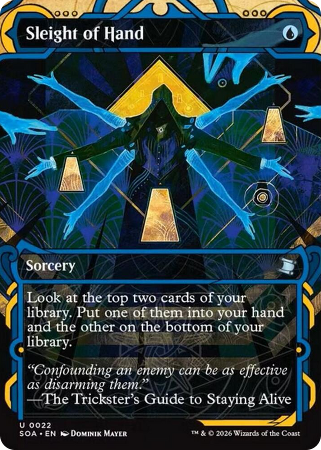 0022 Sleight of Hand U Secrets of Strixhaven: Mystical Archive