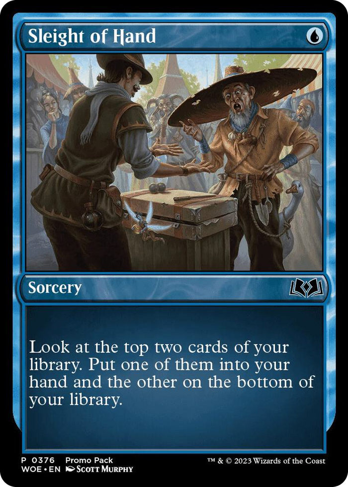 Sleight of Hand #376 P - Promo Pack: Wilds of Eldraine Pokemon card