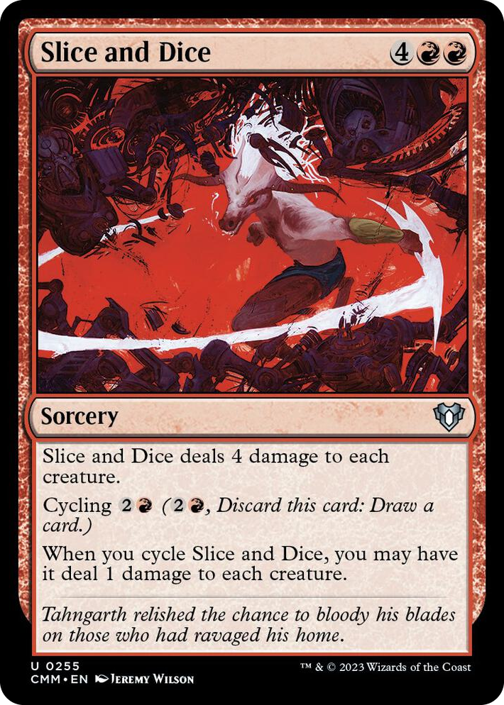 0255 Slice and Dice U Commander Masters