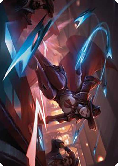 0033 Slick Sequence Art Card S Art Series: Outlaws of Thunder Junction