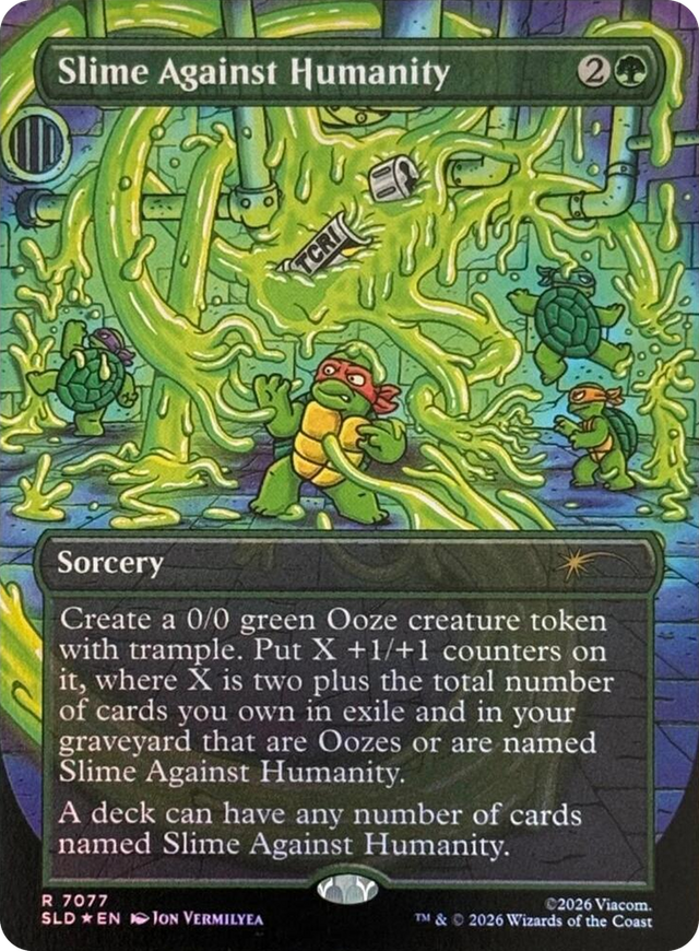 7077 Slime Against Humanity (7077) R Secret Lair Drop Series