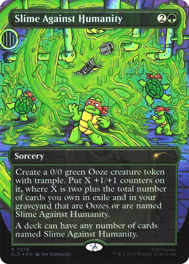 7078 Slime Against Humanity (7078) R Secret Lair Drop Series