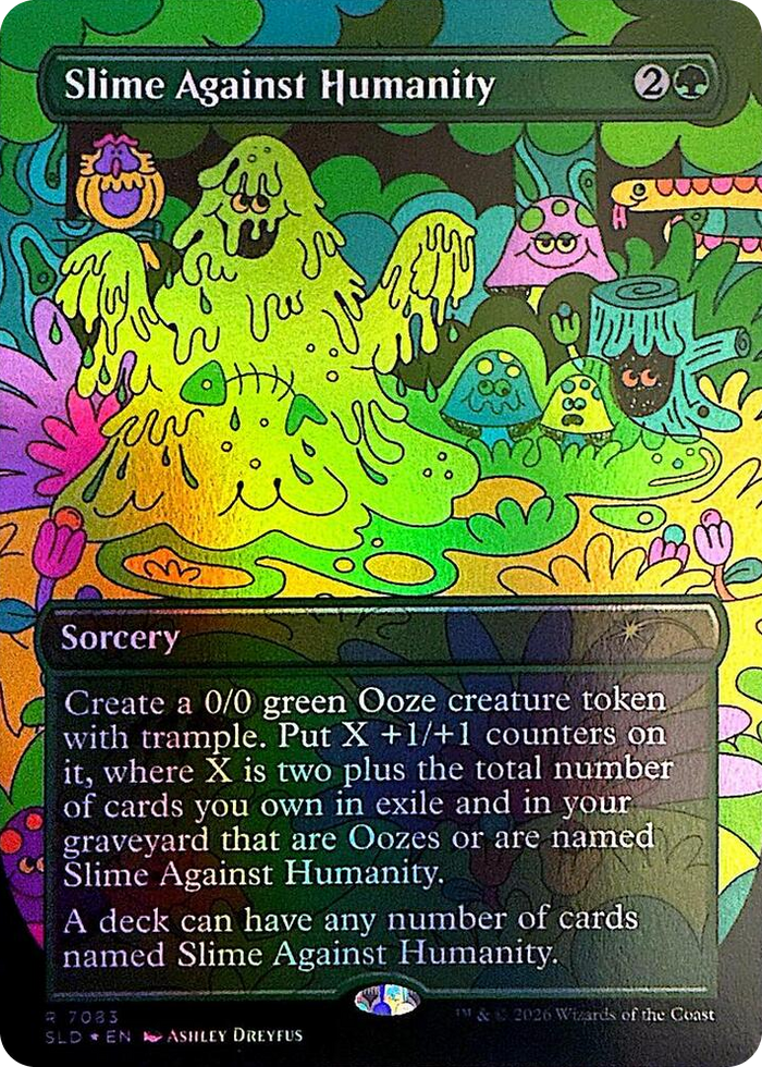 Slime Against Humanity (7083) #7083 R - Secret Lair Drop Series Pokemon card