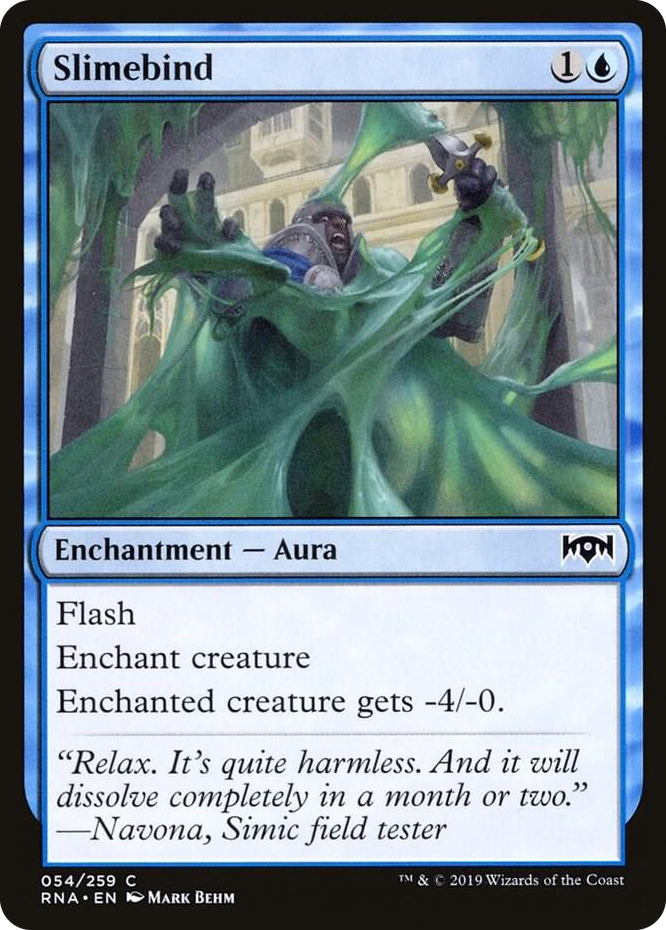 0054 Slimebind C Ravnica Allegiance