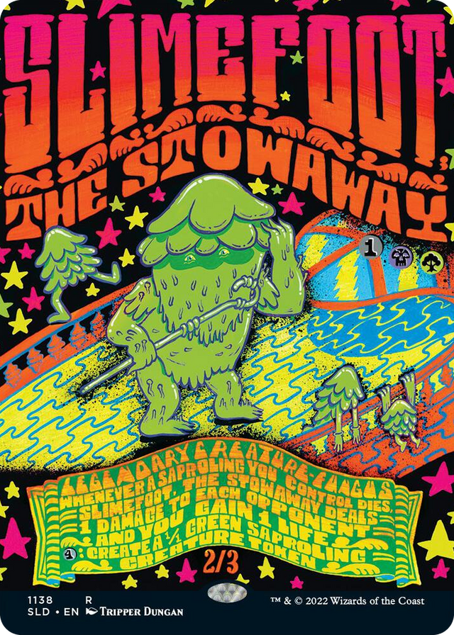1138 Slimefoot, the Stowaway R Secret Lair Drop Series