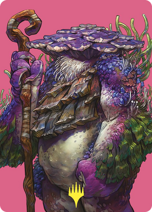 0059 Slimefoot, the Stowaway Art Card (Gold-Stamped) S Art Series: Commander Masters