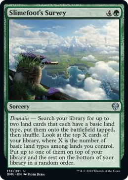 0178 Slimefoot's Survey U Dominaria United