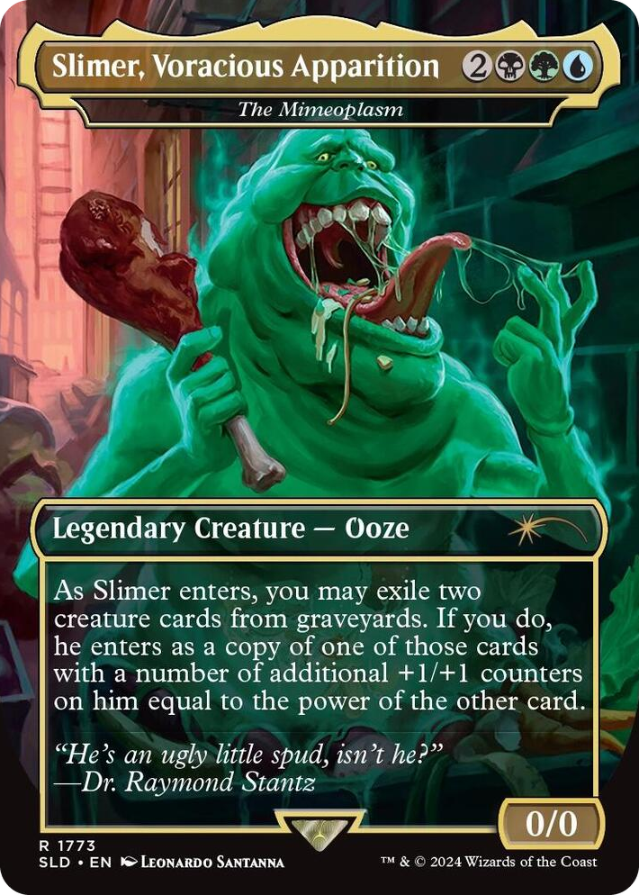 1773 Slimer, Voracious Apparition - The Mimeoplasm R Secret Lair Drop Series