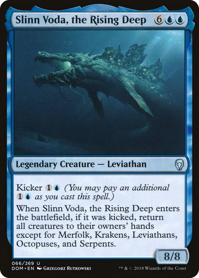 0066 Slinn Voda, the Rising Deep U Dominaria