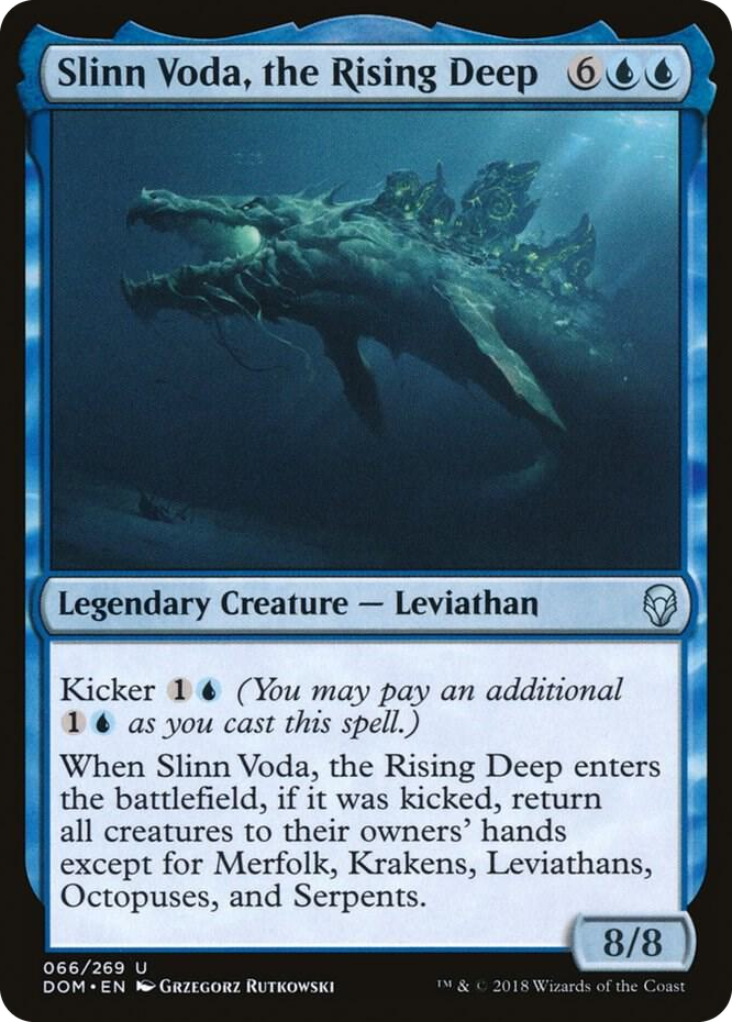 0066 Slinn Voda, the Rising Deep U Dominaria