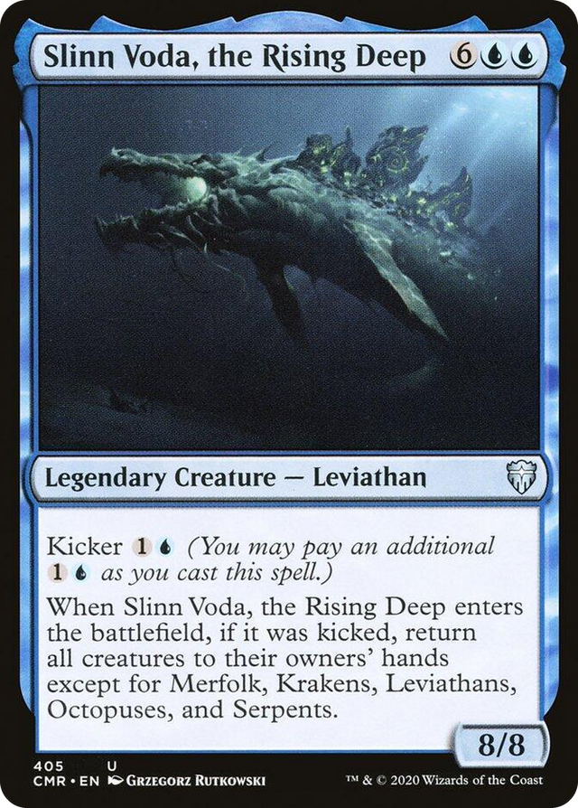 0405 Slinn Voda, the Rising Deep U Commander Legends