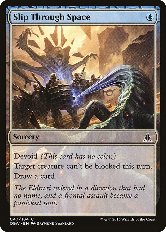 Slip Through Space #47 C - Oath of the Gatewatch Pokemon card
