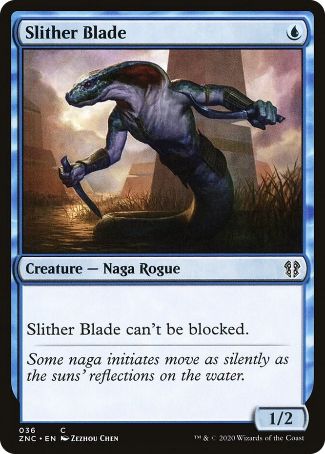 0036 Slither Blade C Commander: Zendikar Rising
