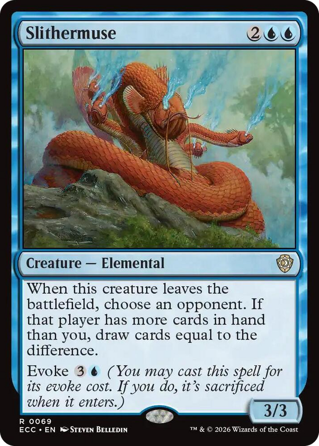 0069 Slithermuse R Commander: Lorwyn Eclipsed