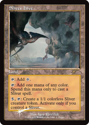 0002 Sliver Hive (Retro Frame) P MagicFest Cards