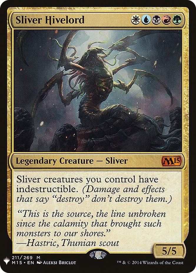 0211 Sliver Hivelord M The List Reprints