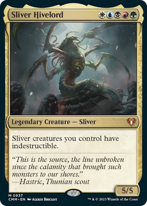 0937 Sliver Hivelord M Commander Masters