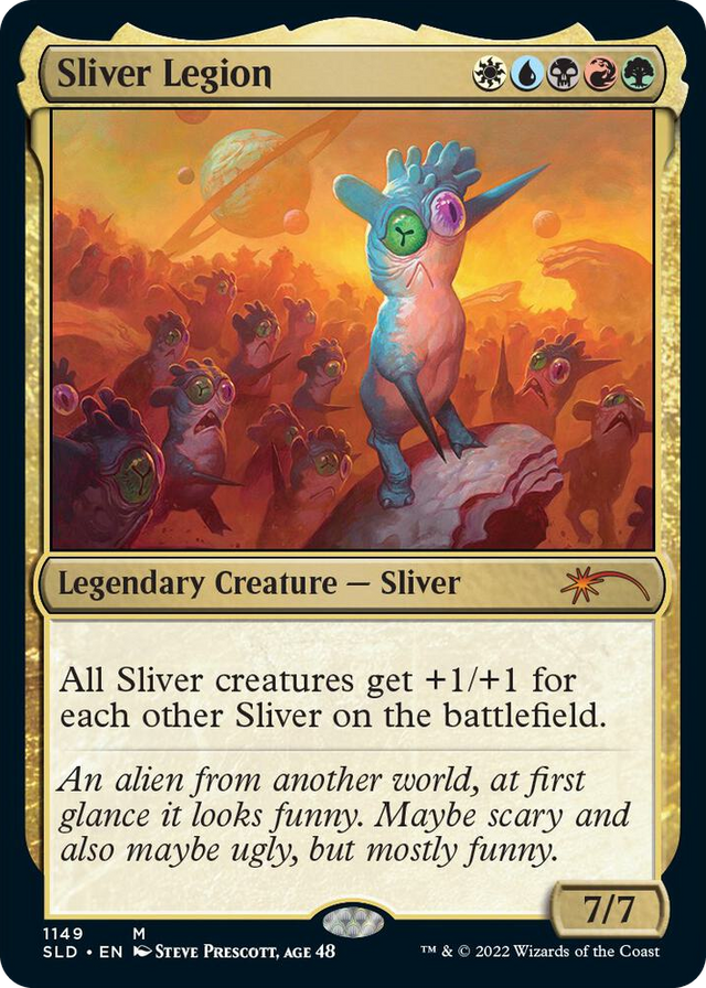 1149 Sliver Legion (1149) M Secret Lair Drop Series