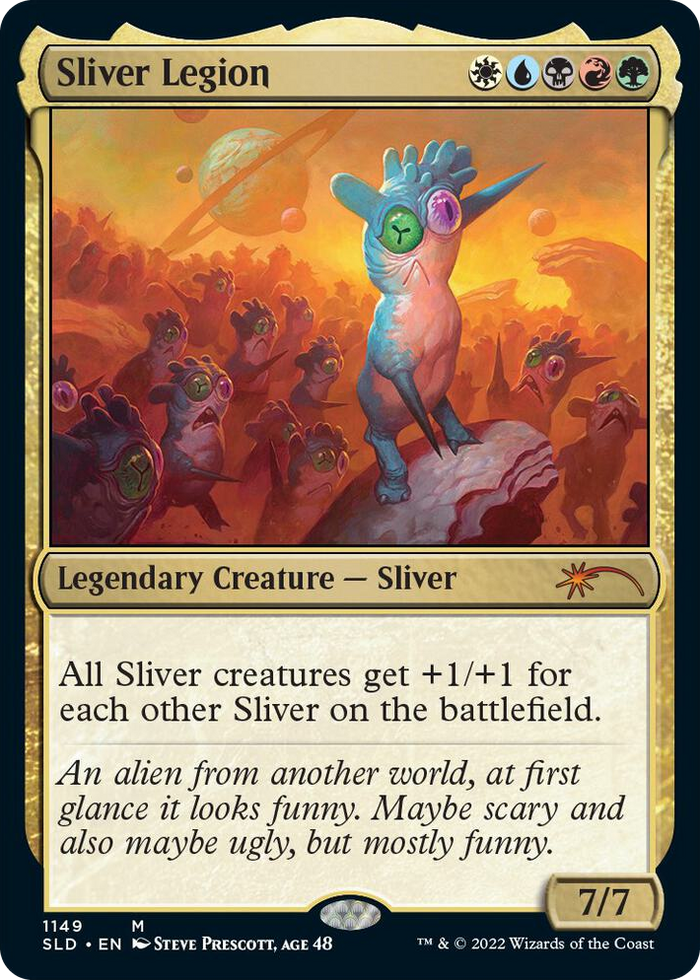 Sliver Legion (1149) #1149 M - Secret Lair Drop Series Pokemon card
