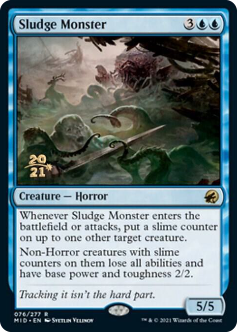 Sludge Monster #76 R - Prerelease Cards Pokemon card