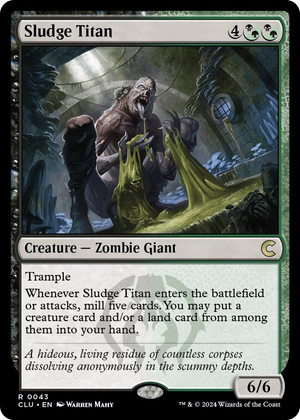 0043 Sludge Titan R Ravnica: Clue Edition