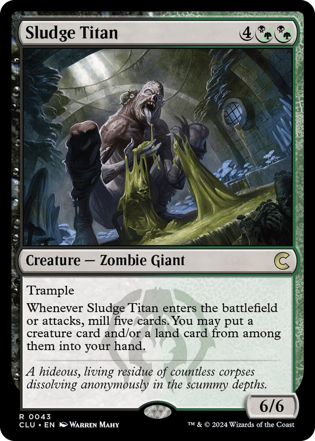 0043 Sludge Titan R Ravnica: Clue Edition