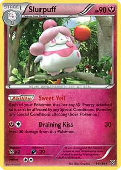 0095 Slurpuff - 95/146 (XY Base Set) Rare Deck Exclusives