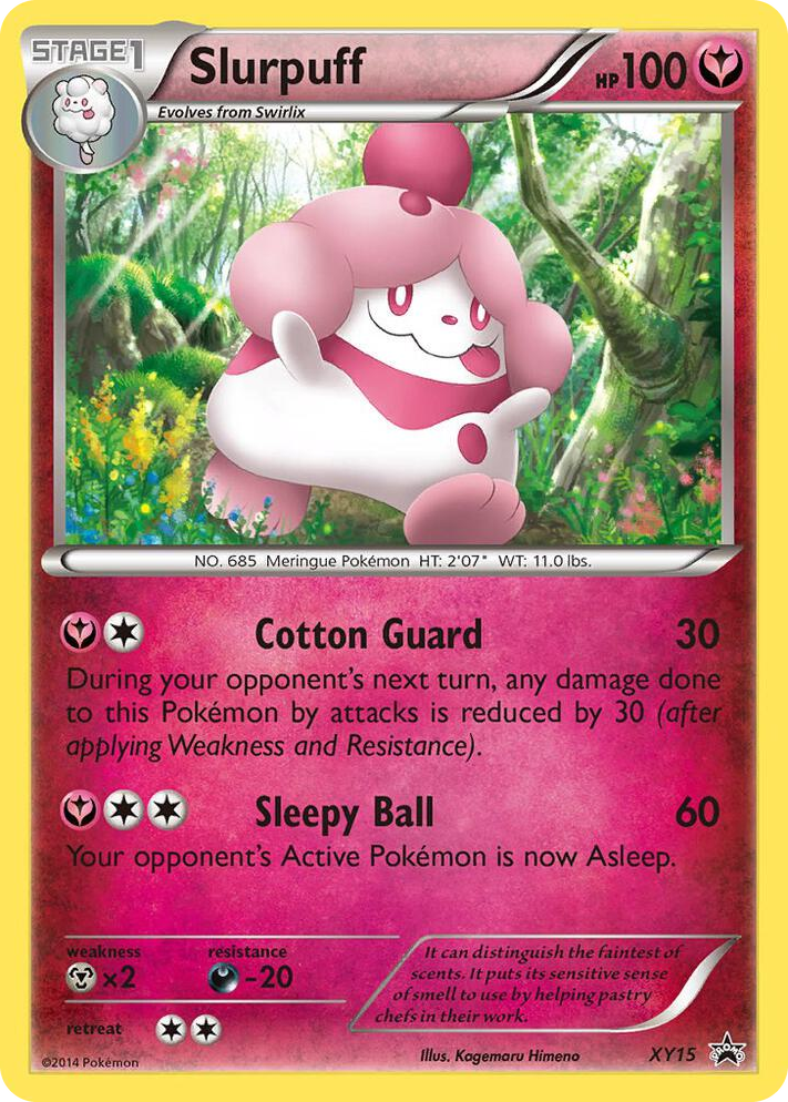XY015 Slurpuff - XY15 Promo XY Promos