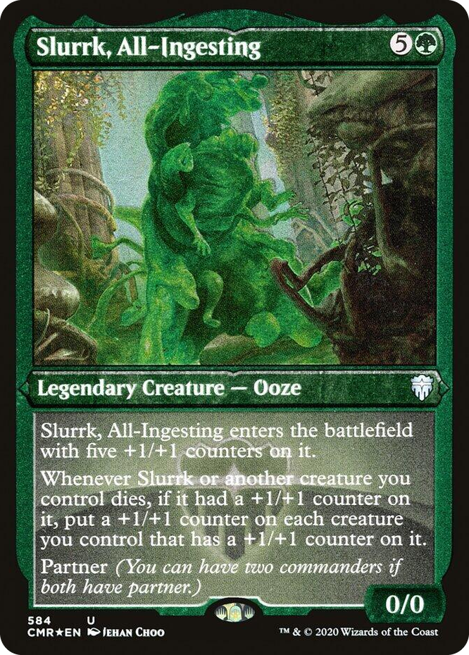 0584 Slurrk, All-Ingesting (Foil Etched) U Commander Legends