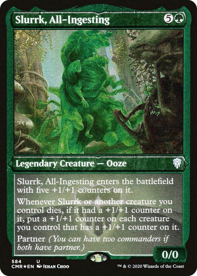 0584 Slurrk, All-Ingesting (Foil Etched) U Commander Legends
