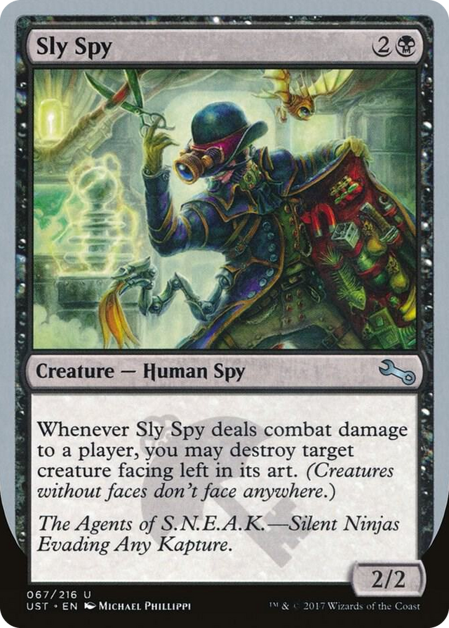 0067 Sly Spy (B) U Unstable