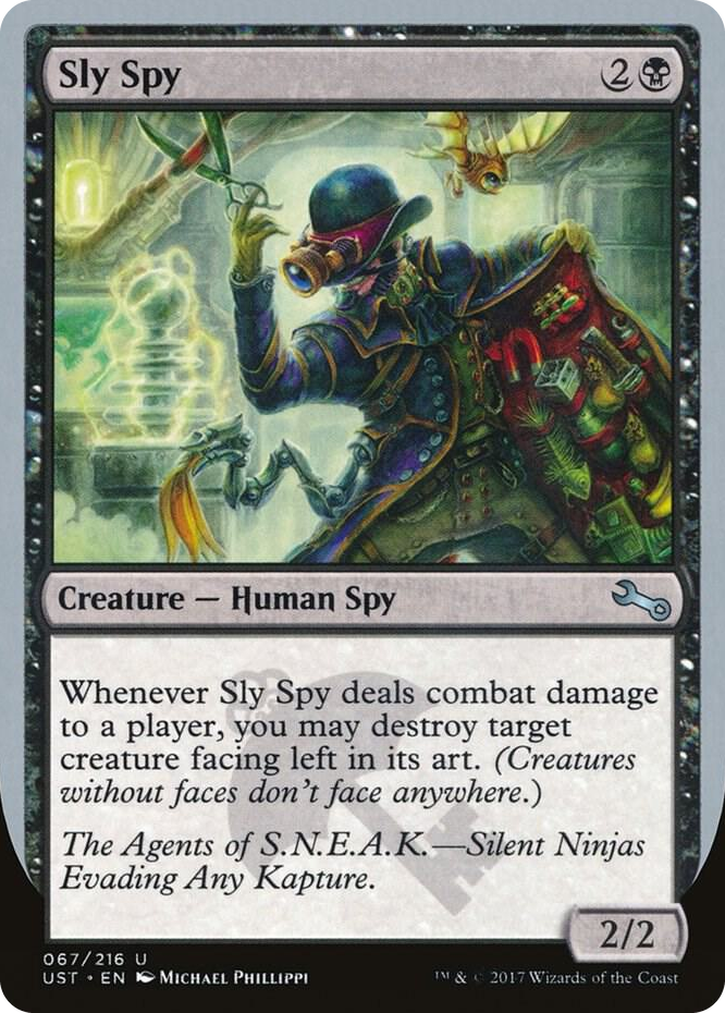 0067 Sly Spy (B) U Unstable