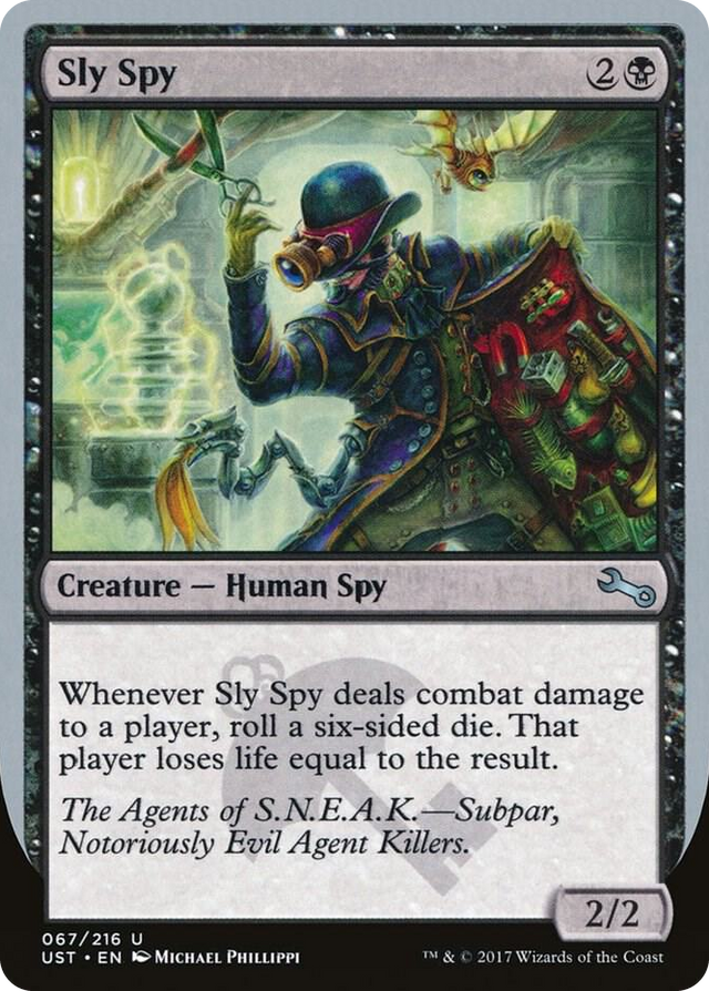 0067 Sly Spy (F) U Unstable