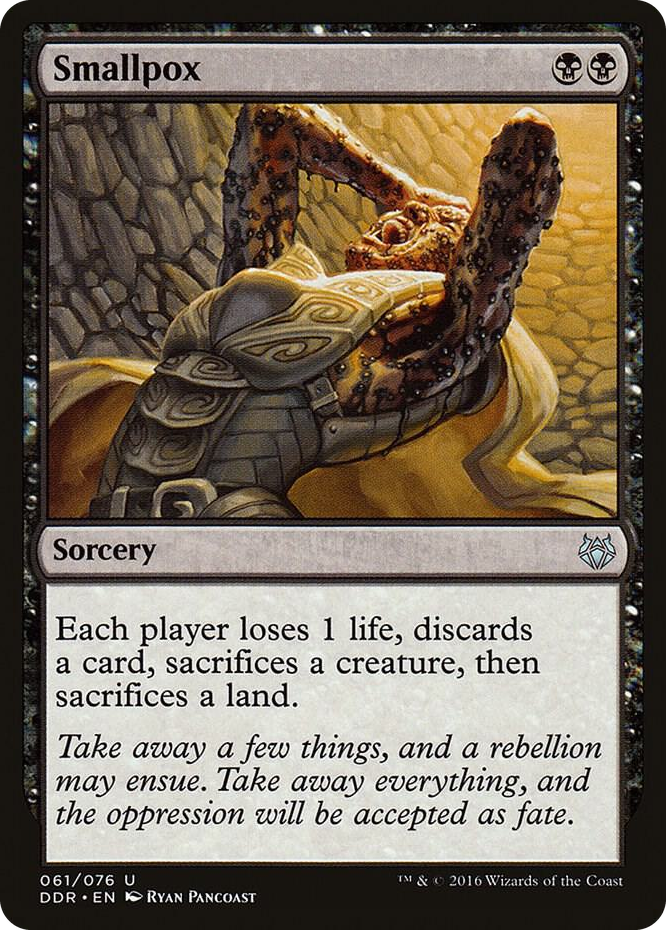 Smallpox #61 U - Duel Decks: Nissa vs. Ob Nixilis Pokemon card