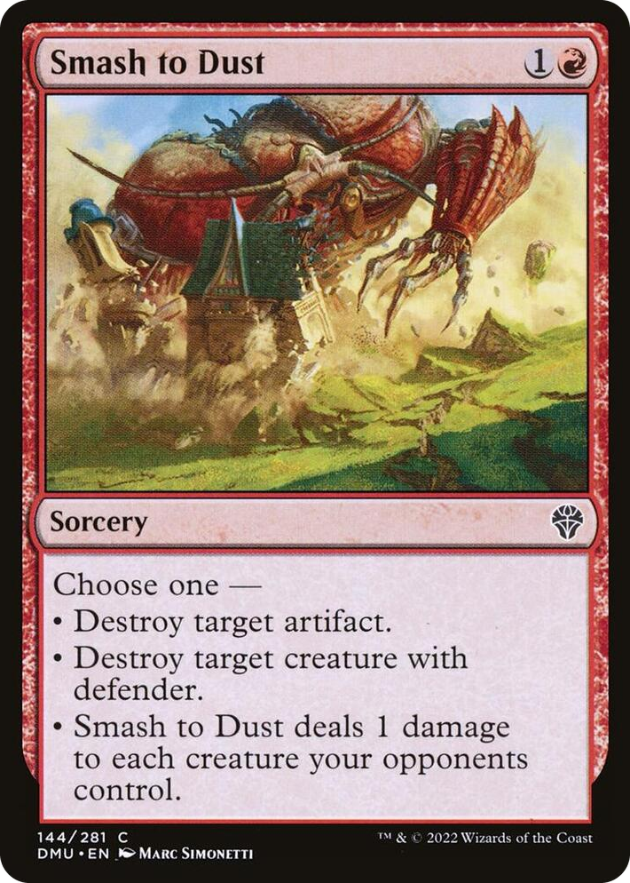 0144 Smash to Dust C Dominaria United