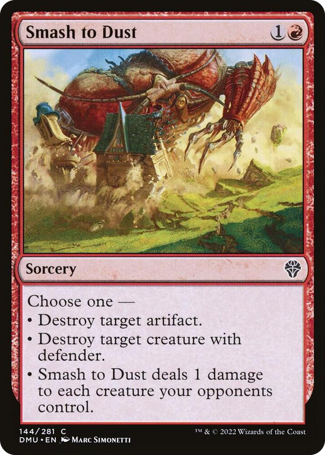 0144 Smash to Dust C Dominaria United