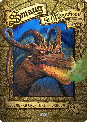 0249 Smaug the Magnificent (Borderless) M The Hobbit