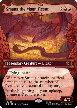 0229 Smaug the Magnificent (Showcase) M The Hobbit