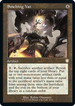 0018 Smelting Vat (Retro Frame) R Commander: The Brothers' War
