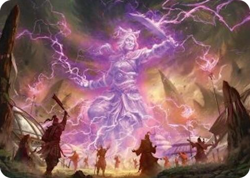 0004 Smile at Death Art Card (4/54) S Art Series: Tarkir: Dragonstorm