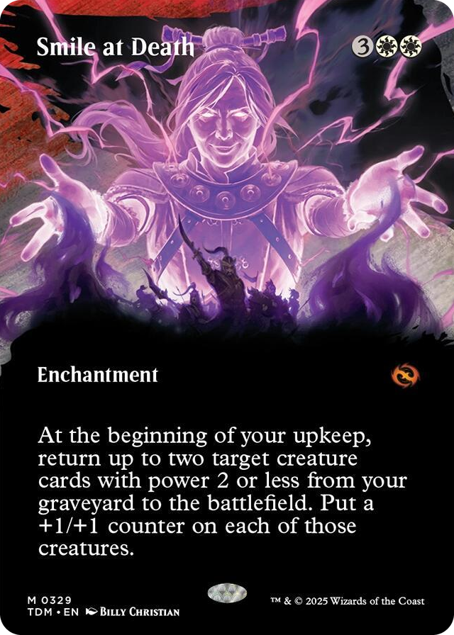 0329 Smile at Death (Borderless) M Dragonstorm