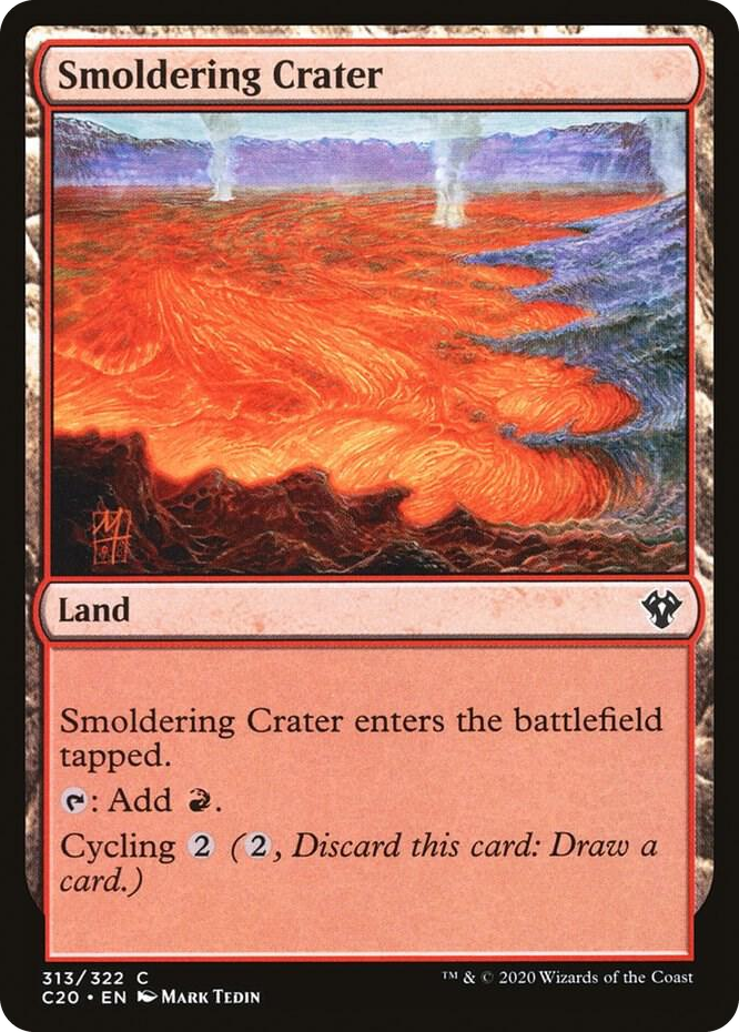 0313 Smoldering Crater C Commander 2020