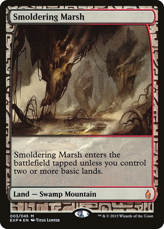 Smoldering Marsh #3 M - Zendikar Expeditions Pokemon card