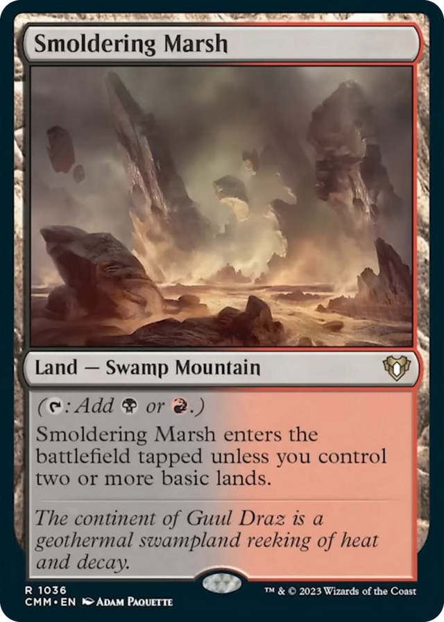 1036 Smoldering Marsh R Commander Masters